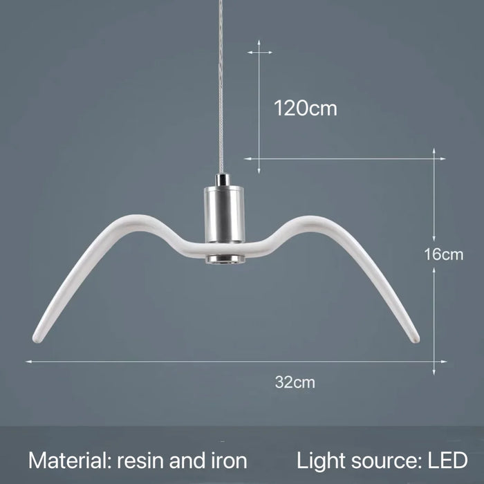Pendant Lamp – Nordic Seagull Design for Modern Interiors - Samanta Factory