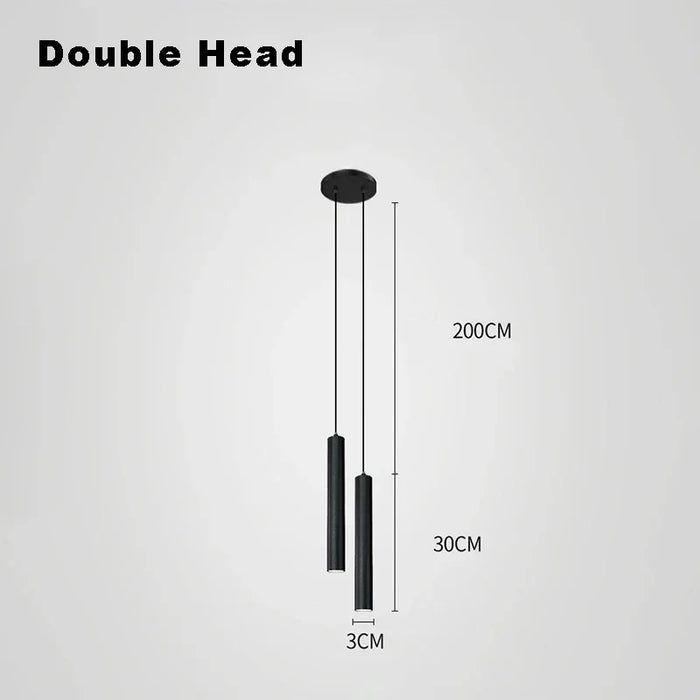 LED Pendant Lamp – Double Head Design for Modern Spaces - Samanta Factory