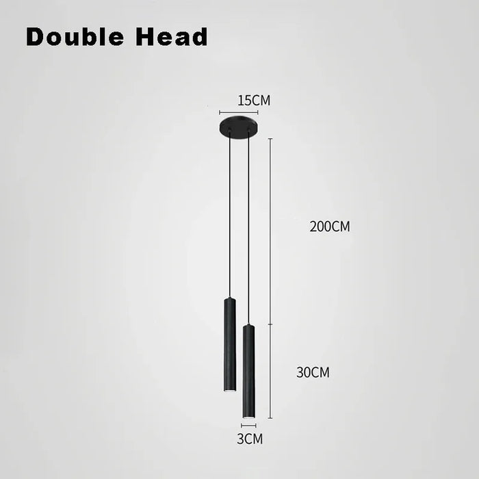 LED Pendant Lamp – Double Head Design for Modern Spaces - Samanta Factory