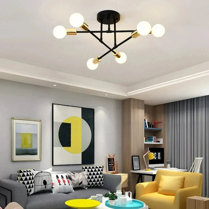 Ceiling Light – Contemporary Iron Design - Samanta Factory