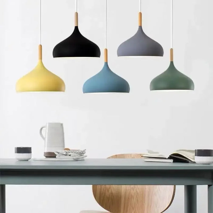 Pendant Light – Nordic Wooden Accent for Modern Interiors - Samanta Factory