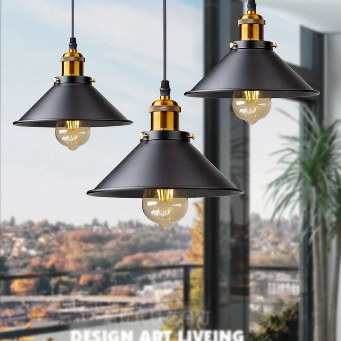 Pendant Light – Vintage Iron Design for Rustic Appeal - Samanta Factory