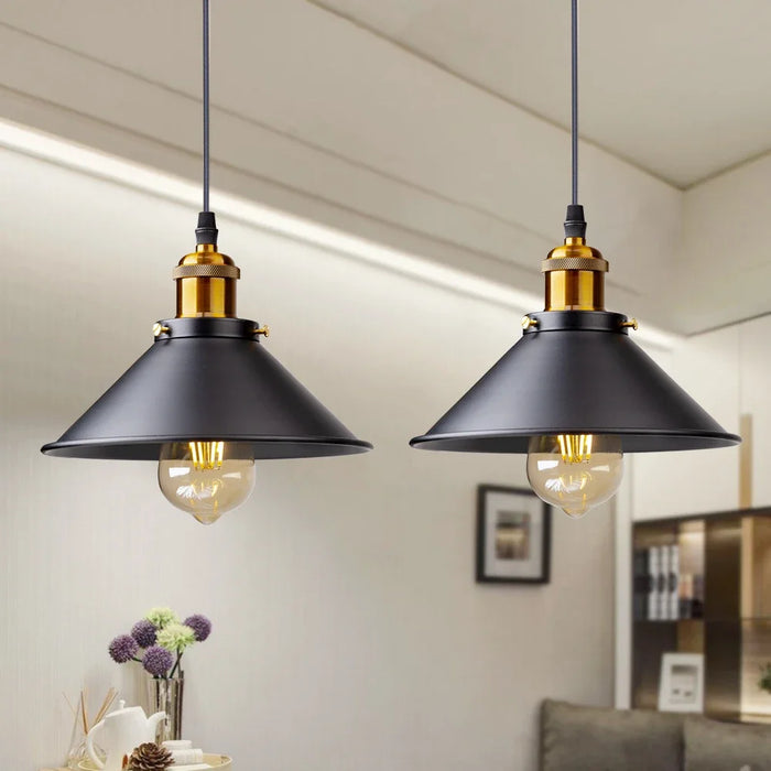 Pendant Light – Vintage Iron Design for Rustic Appeal - Samanta Factory