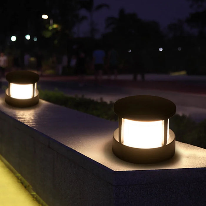 Outdoor Pillar Light – Waterproof Aluminum Fence Lamp - Samanta Factory
