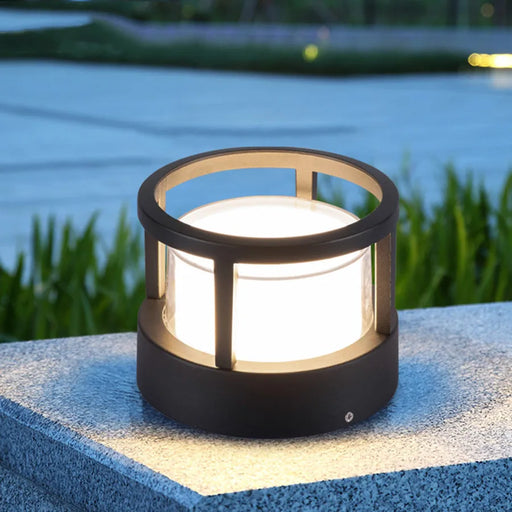Outdoor Pillar Light – Waterproof Aluminum Fence Lamp - Samanta Factory