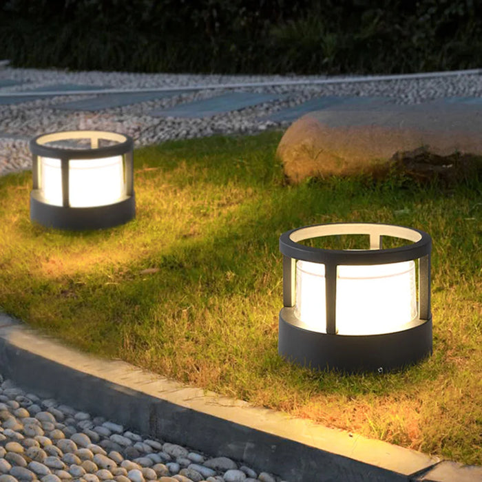 Outdoor Pillar Light – Waterproof Aluminum Fence Lamp - Samanta Factory