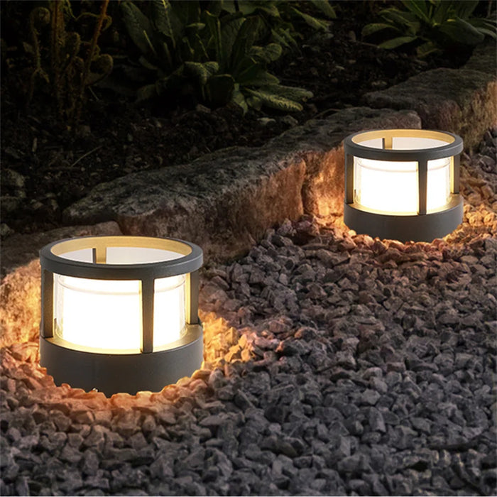 Outdoor Pillar Light – Waterproof Aluminum Fence Lamp - Samanta Factory
