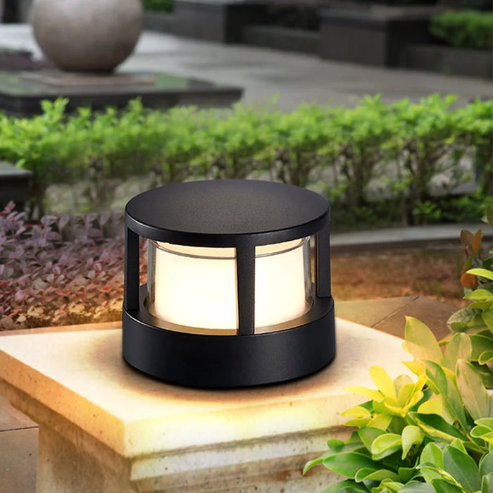 Outdoor Pillar Light – Waterproof Aluminum Fence Lamp - Samanta Factory