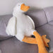 Cozy cotton duck plush toy for sleeping, cuddling, and gifting, made with soft cotton and safe for all ages