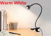 Book Light – USB LED with Flexible Clip Holder - Samanta Factory