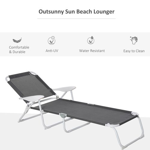 Reclining Lounge Chair – 4-Level Adjustable Backrest - Samanta Factory