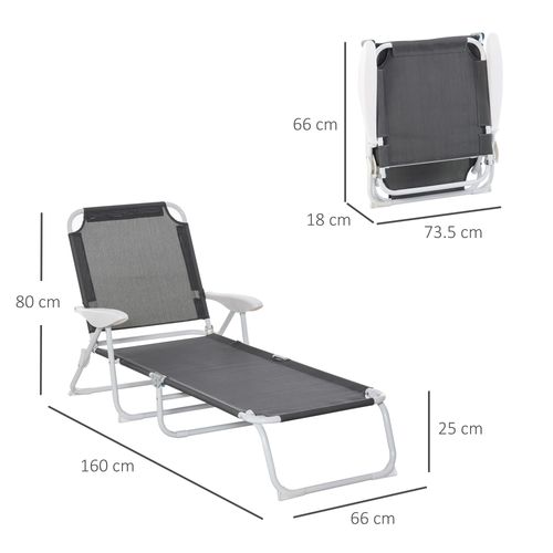 Reclining Lounge Chair – 4-Level Adjustable Backrest - Samanta Factory