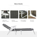 Reclining Lounge Chair – 4-Level Adjustable Backrest - Samanta Factory