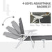 Reclining Lounge Chair – 4-Level Adjustable Backrest - Samanta Factory