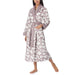Shawl Collar Long Plush Robe