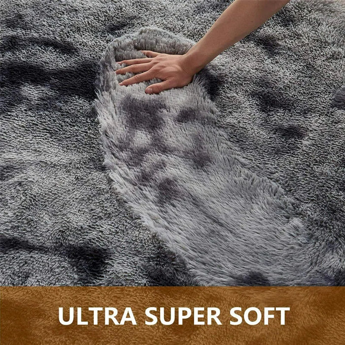 Chalan Solid Colour Shag Area Rug