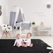 Alonii Machine Woven Black Rug