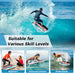 84 CM Lightweight Body Board Boogie Board with Wrist Leash