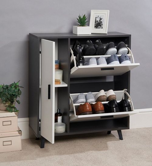 Shoe Cabinet - Compact, Stylish & Space-Saving - Samanta Factory