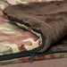 Cloud Touch Faux Fur Slumber Bag 137 X 142 Cm, Camoflauge
