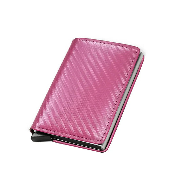 Black Fiber Wallet - Sleek Design & Anti-Theft Protection - Samanta Factory