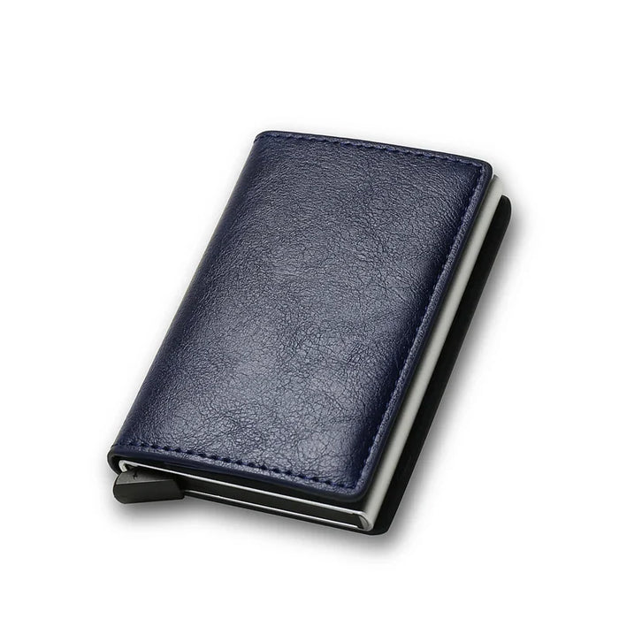 Black Fiber Wallet - Sleek Design & Anti-Theft Protection - Samanta Factory