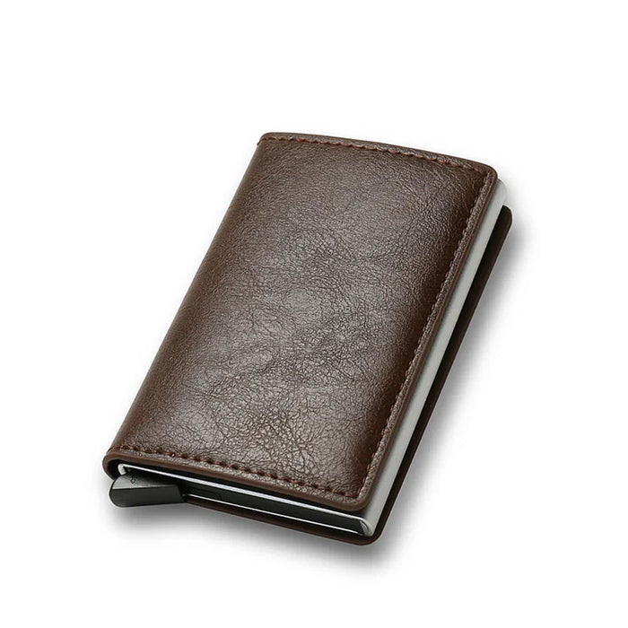 Black Fiber Wallet - Sleek Design & Anti-Theft Protection - Samanta Factory