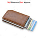 Black Fiber Wallet - Sleek Design & Anti-Theft Protection - Samanta Factory