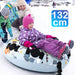 52 Inches Heavy Duty Snow Tube with Premium Oxford Cover