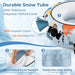 52 Inches Heavy Duty Snow Tube with Premium Oxford Cover
