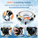52 Inches Heavy Duty Snow Tube with Premium Oxford Cover