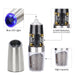 Electric Salt and Pepper Grinder – Adjustable Coarseness with LED Light - Samanta Factory