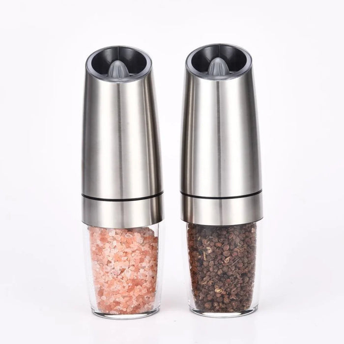 Electric Salt and Pepper Grinder – Adjustable Coarseness with LED Light - Samanta Factory