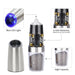 Electric Salt and Pepper Grinder – Adjustable Coarseness with LED Light - Samanta Factory