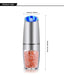 Electric Salt and Pepper Grinder – Adjustable Coarseness with LED Light - Samanta Factory