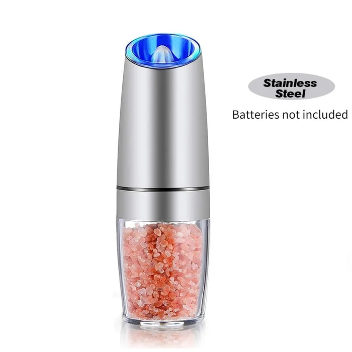 Electric Salt and Pepper Grinder – Adjustable Coarseness with LED Light - Samanta Factory