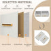 Boucle Chest of Drawers – 8 Drawer Dresser with Power Outlets - Samanta Factory
