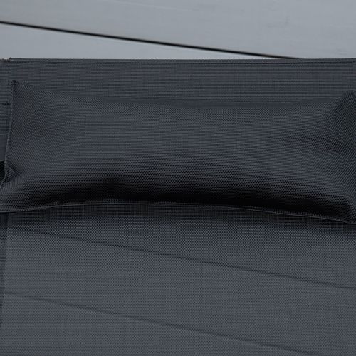 Ergonomic Outdoor Chaise – Adjustable Backrest and Pillow - Samanta Factory