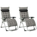 Zero Gravity Reclining Lounger Set – Stepless Adjustable Backrest - Samanta Factory