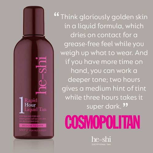 Self-Tanning Liquid – Rapid 1-Hour Golden Glow - Samanta Factory