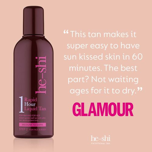 Self-Tanning Liquid – Rapid 1-Hour Golden Glow - Samanta Factory