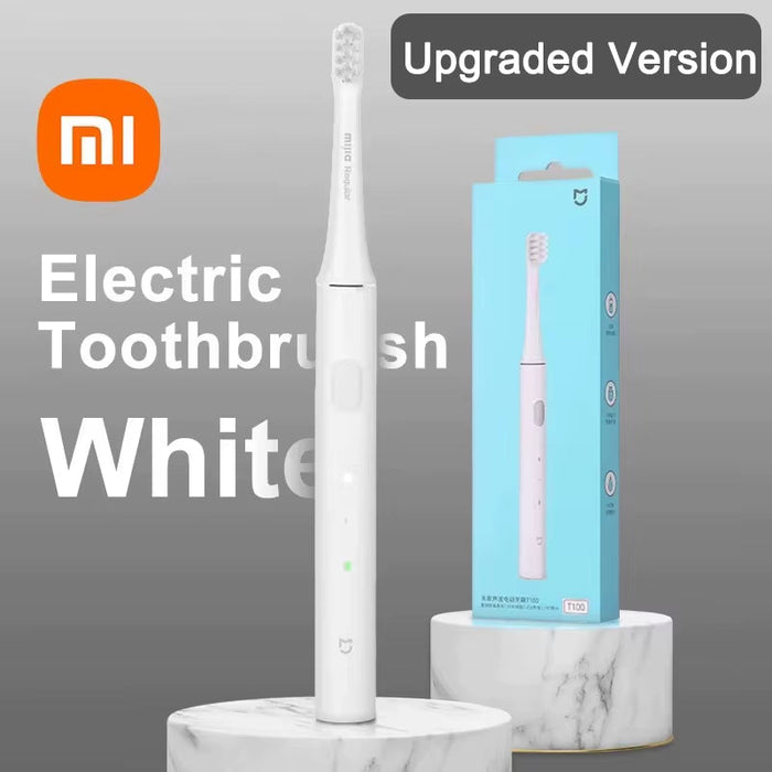 Mijia T100 Sonic Electric Toothbrush Mi Smart Waterproof Tooth Head Brush IPX7 Rechargeable USB for Teeth Brush Whitening