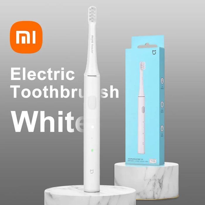 Mijia T100 Sonic Electric Toothbrush Mi Smart Waterproof Tooth Head Brush IPX7 Rechargeable USB for Teeth Brush Whitening