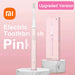 Mijia T100 Sonic Electric Toothbrush Mi Smart Waterproof Tooth Head Brush IPX7 Rechargeable USB for Teeth Brush Whitening