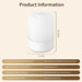 Night Lamp – Touch Control & Rechargeable LED - Samanta Factory