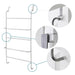 Curl Over-The-Door Towel Rack Holder Storage