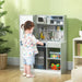 Kids' Play Kitchen – Realistic Lights, Sounds & Water Features - Samanta Factory