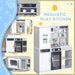 Kids' Play Kitchen – Realistic Lights, Sounds & Water Features - Samanta Factory