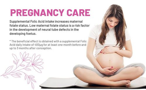 Folic Acid Supplement - Essential Pregnancy Care - Samanta Factory