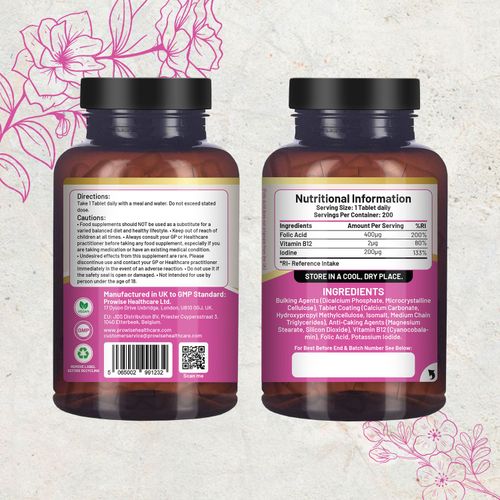 Folic Acid Supplement - Essential Pregnancy Care - Samanta Factory